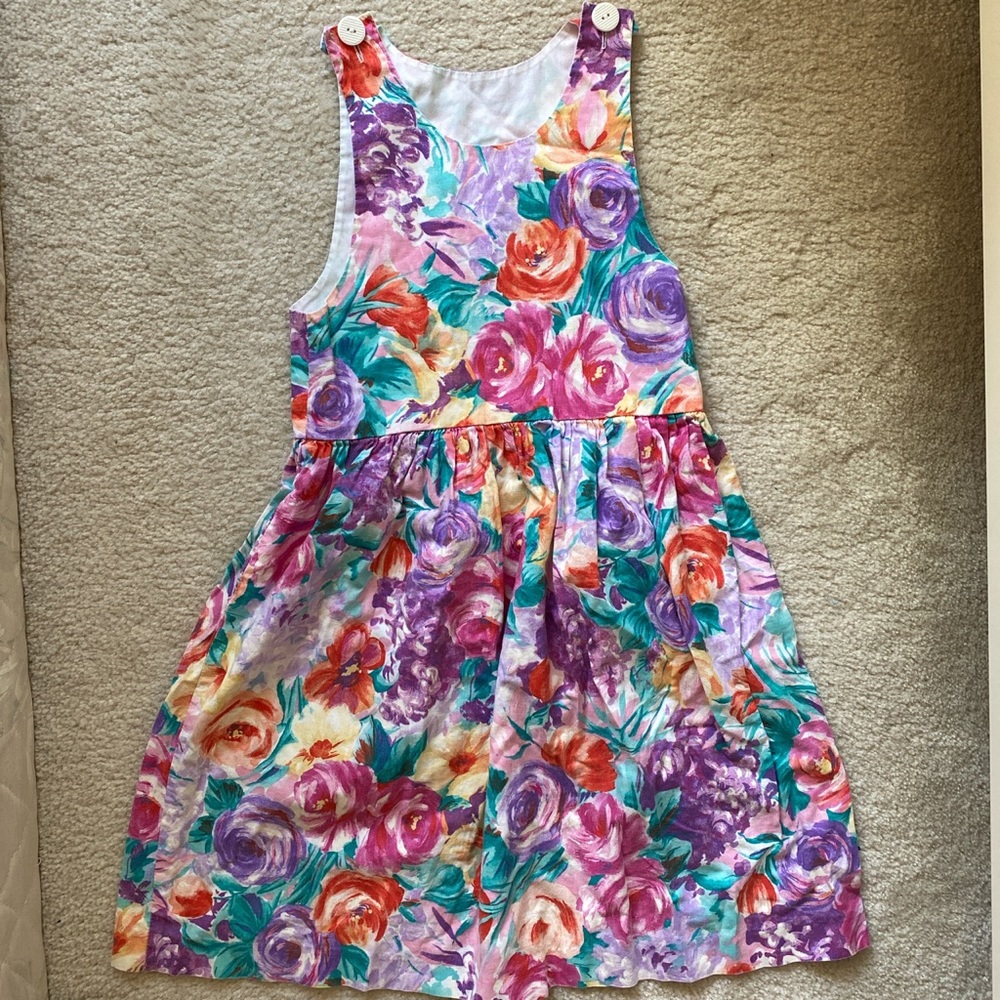 floral vintage dress
